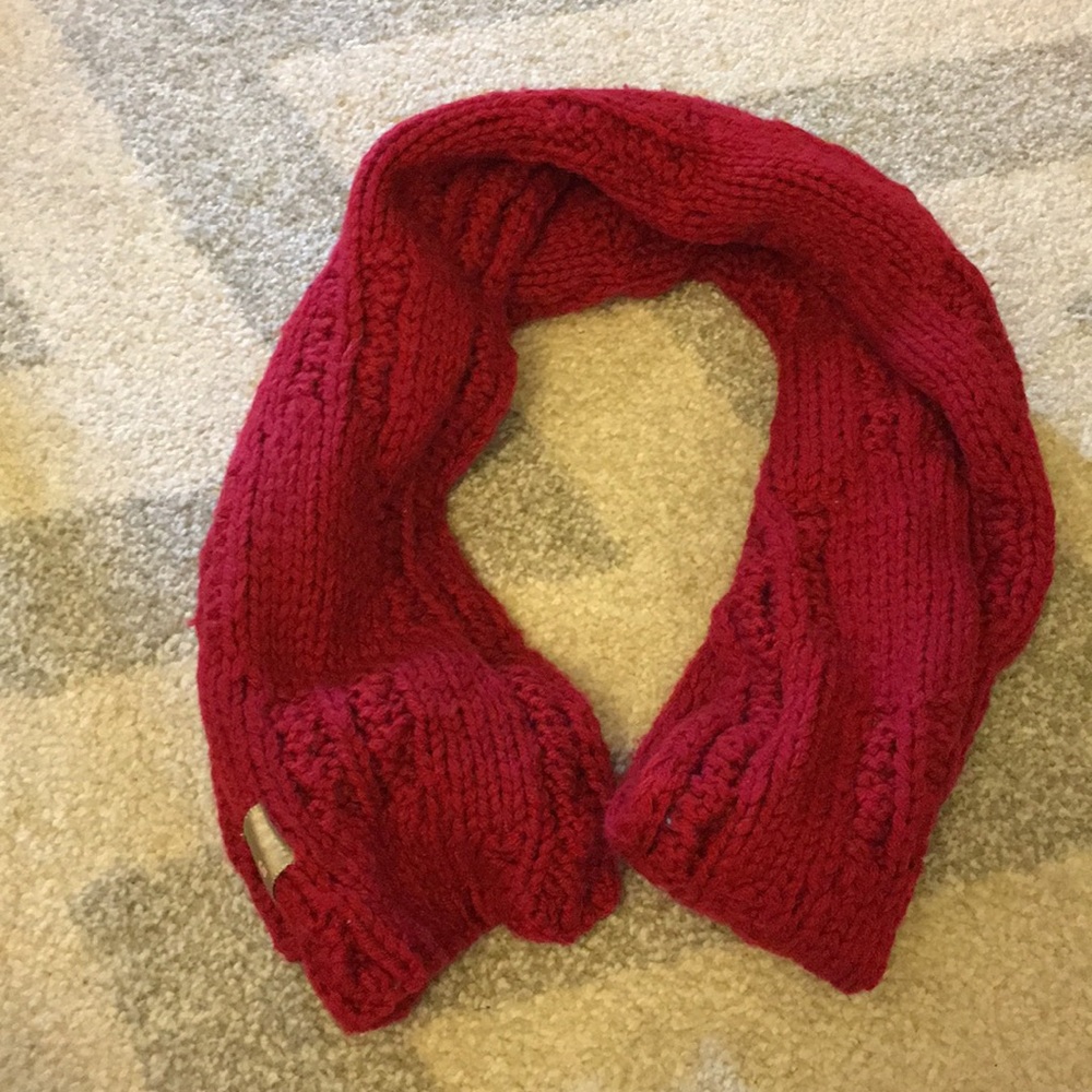 GAP Red Knit Scarf